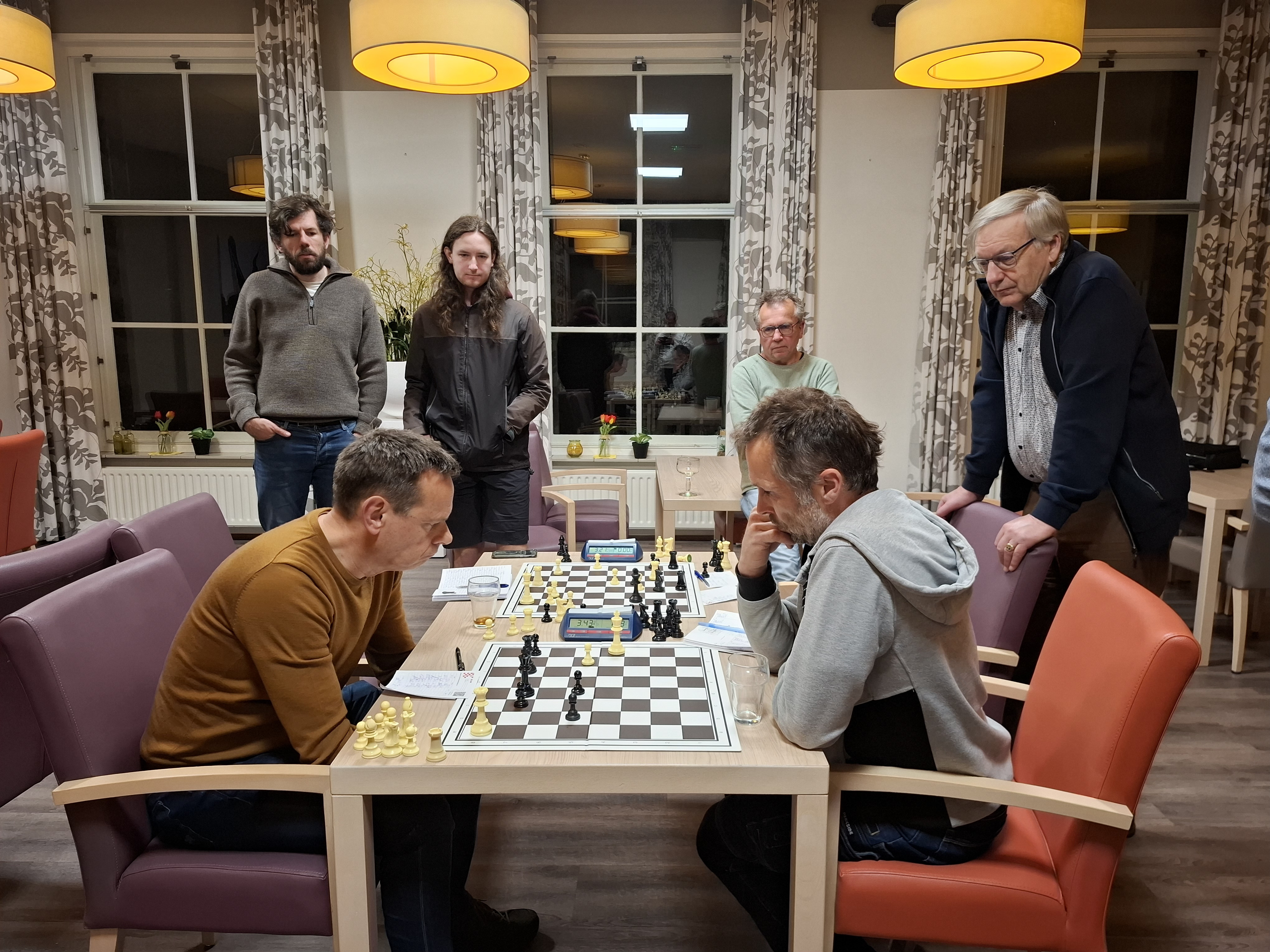 Het is 23.15, Den Boer verweerde zich kranig