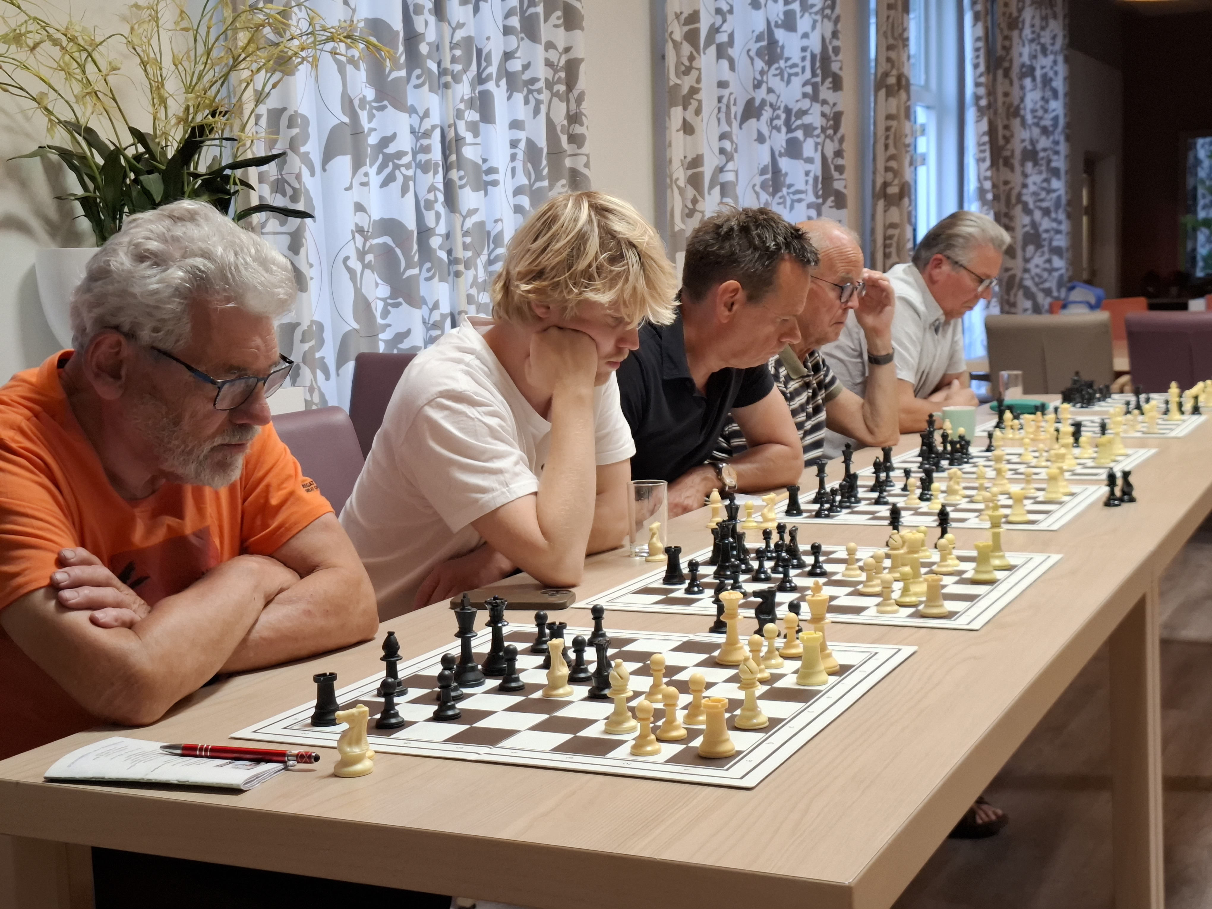 Piet, Efraim, Martin B, Dick, Jac